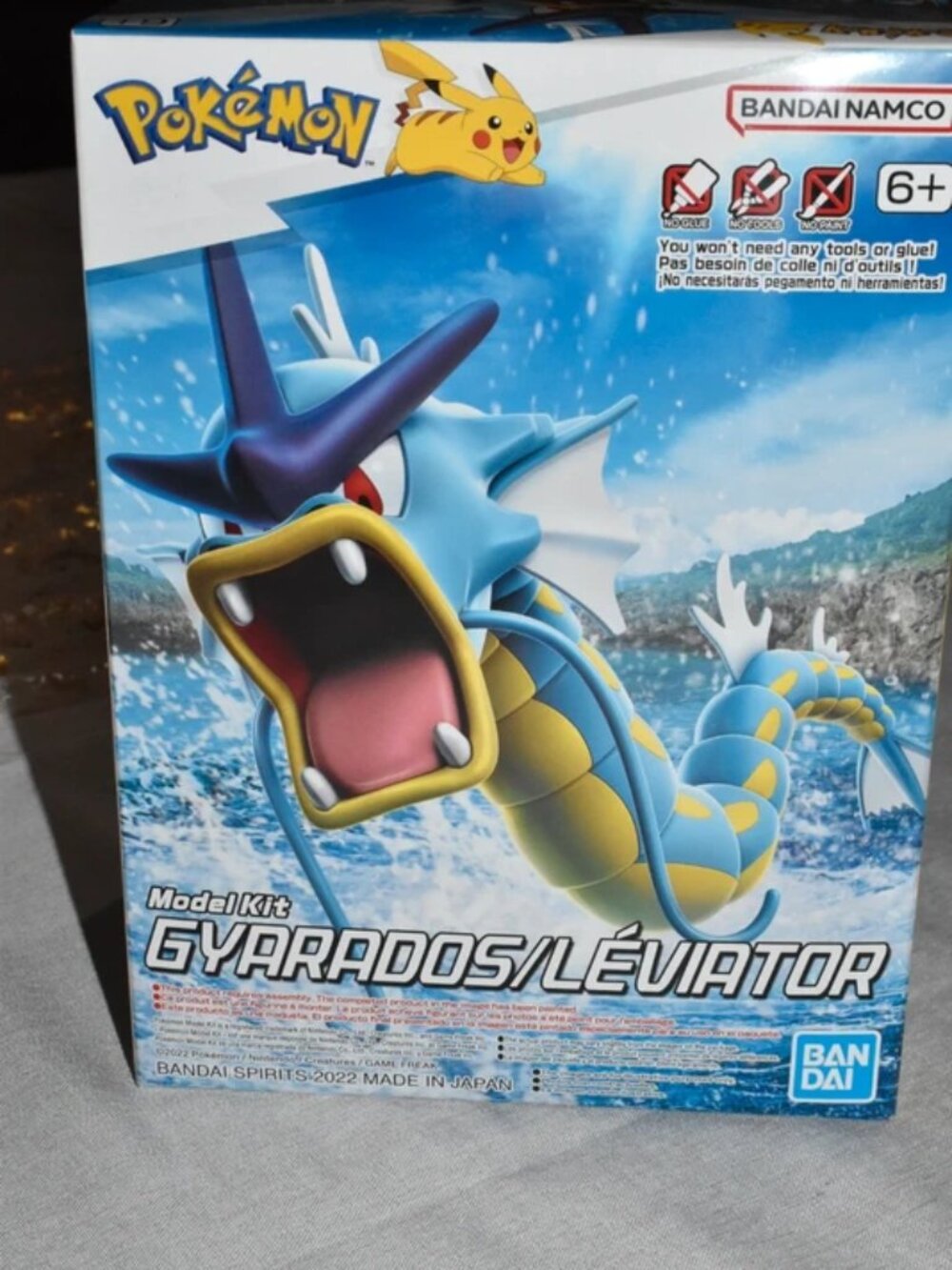 Pokemon Bandai Gyarados Model Kit already assembled